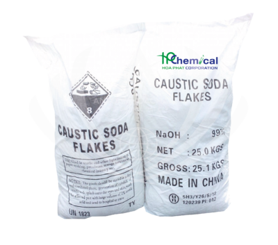 Cautic Soda Flakes – Naoh 99% - Hóa Chất Hòa Phát - Công Ty TNHH Kỹ Thuật An Toàn Môi Trường Hòa Phát